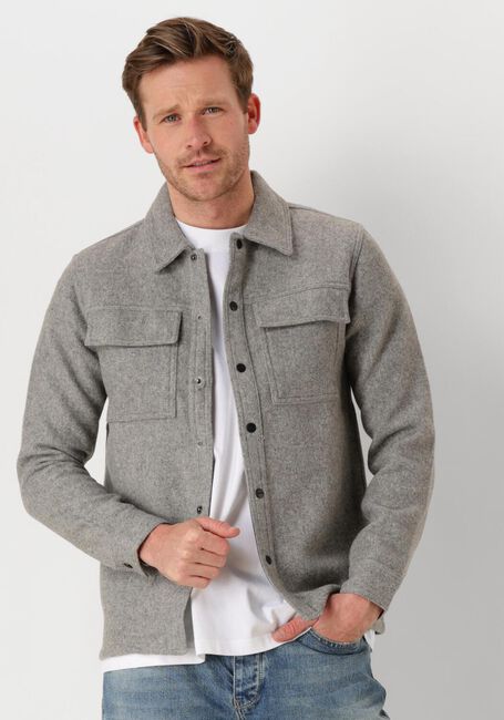 Graue PURE PATH Overshirt REGULAR FIT SHIRTS OVER203 - large