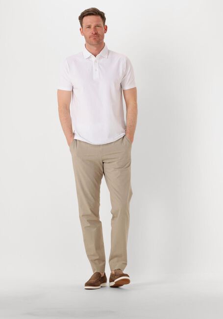 Weiße GENTILUOMO Polo-Shirt POLO 3 BUTTON J2017-202 - large