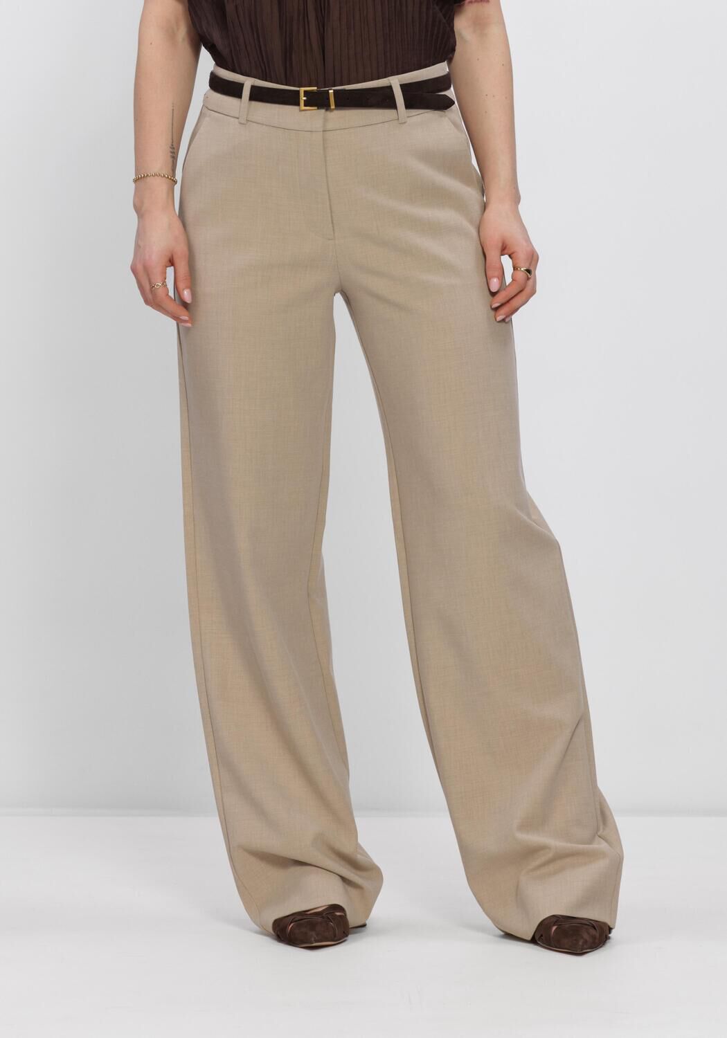 Braune FIVEUNITS Weite Hose DENAFV 826 - large