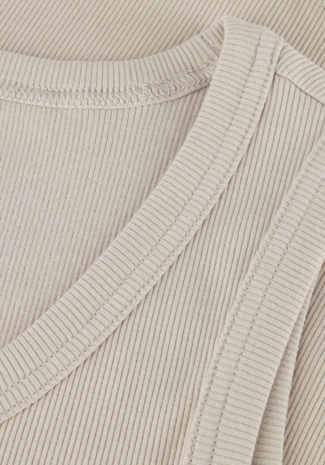 Sand WITHBLACK Top WBLLULLU TANK TOP - large