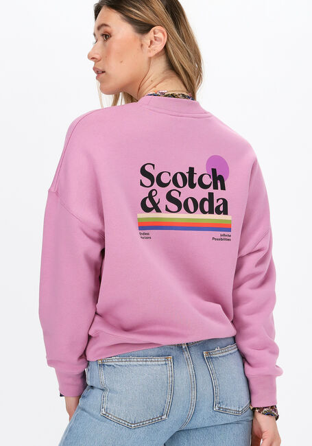 Rosane SCOTCH & SODA Sweatshirt OVERSIZED CREWNECK SWEAT WITH - large