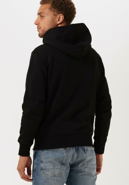 Schwarze CALVIN KLEIN Sweatshirt MONOGRAM LOGO HOODIE - large
