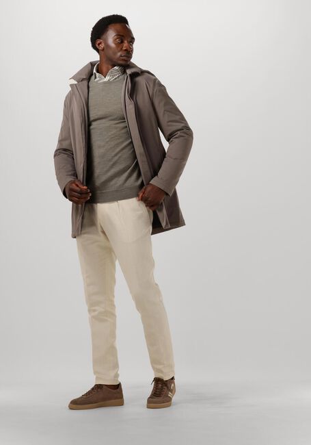 Taupe PROFUOMO Klassisches Oberhemd SHIRT X-CUTAWAY SC SF JAPANESE KNITTED - large