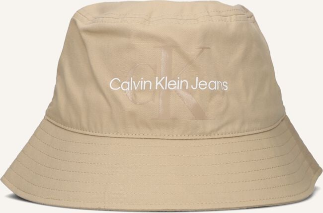Beige CALVIN KLEIN Hut MONOGRAM SOFT BUCKET HAT Beige CALVIN KLEIN Hut MONOGRAM SOFT BUCKET HAT - large