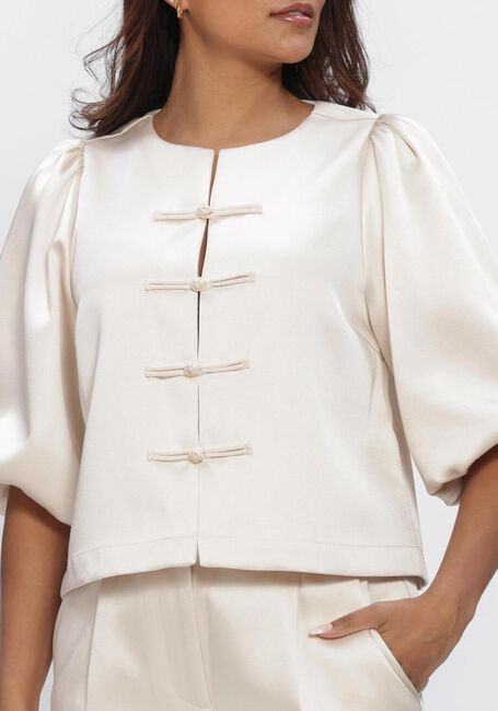 Beige SECOND FEMALE Blusen PERLLA NEW BLOUSE - large