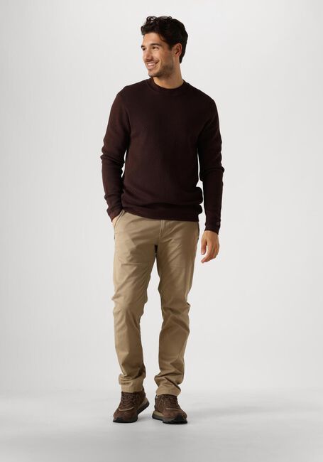 Braune CAST IRON Pullover MOCK NECK COTTON MODAL - large