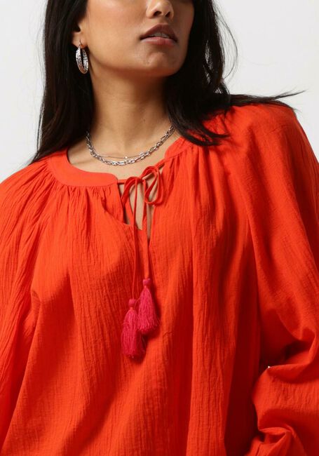 Orangene SCOTCH & SODA Blusen BALLOON SLEEVE TOP - large