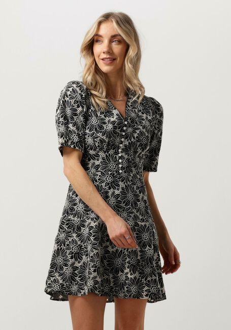 Schwarze SUNCOO Minikleid CINDY - large
