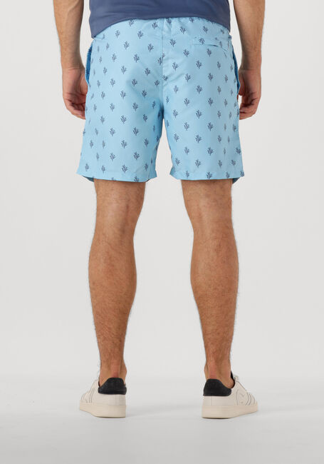 Hellblau SHIWI Badehosen MEN MIKE SWIM SHORTS 7 INCH SKETCHED CORAL - large