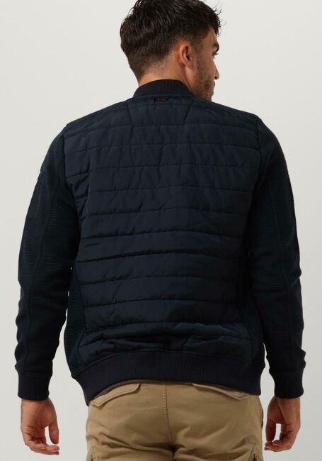 Dunkelblau PME LEGEND Jack ZIP JACKET OTTOMAN MIXED PADDED NYLON - large
