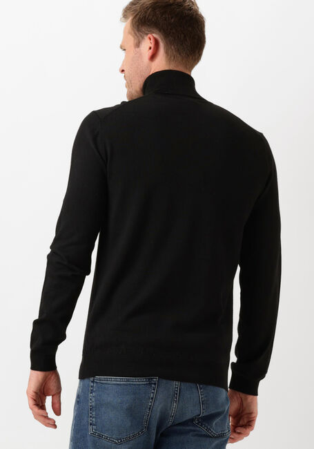 Schwarze HUGO Rollkragenpullover SAN THOMAS-M - large