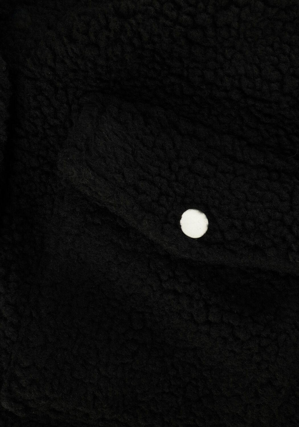 Schwarze ALIX THE LABEL Teddy-Jacke LADIES KNITTED TEDDY BLOUSE JACKET - large