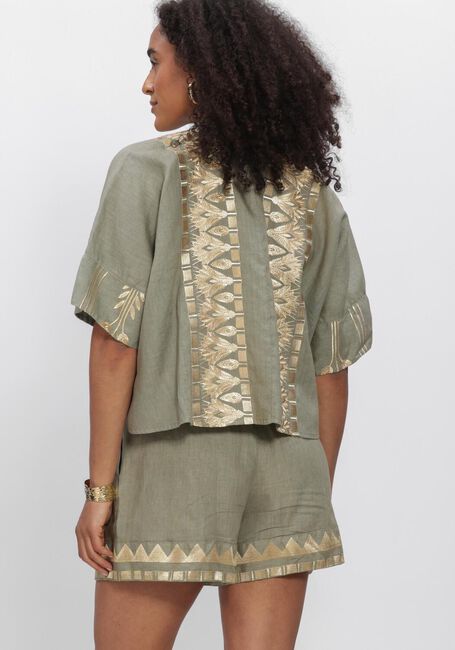 Gr&uuml;ne GREEK ARCHAIC KORI Blusen S26K-2075047 - large