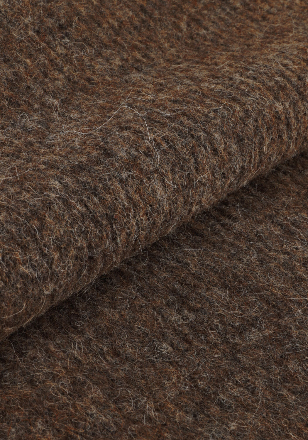 Braune GESTUZ Rollkragenpullover ALPHAGZ LS ROLLNECK NOOS - large