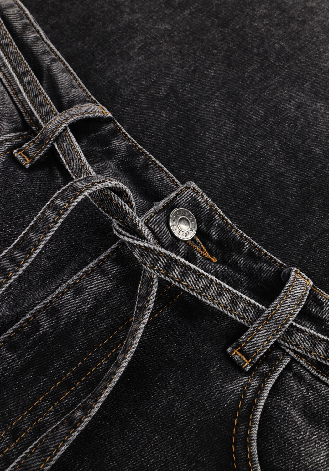 Dunkelgrau MODSTR&Ouml;M Wide jeans ISOLDEMD SOLID PANTS - large