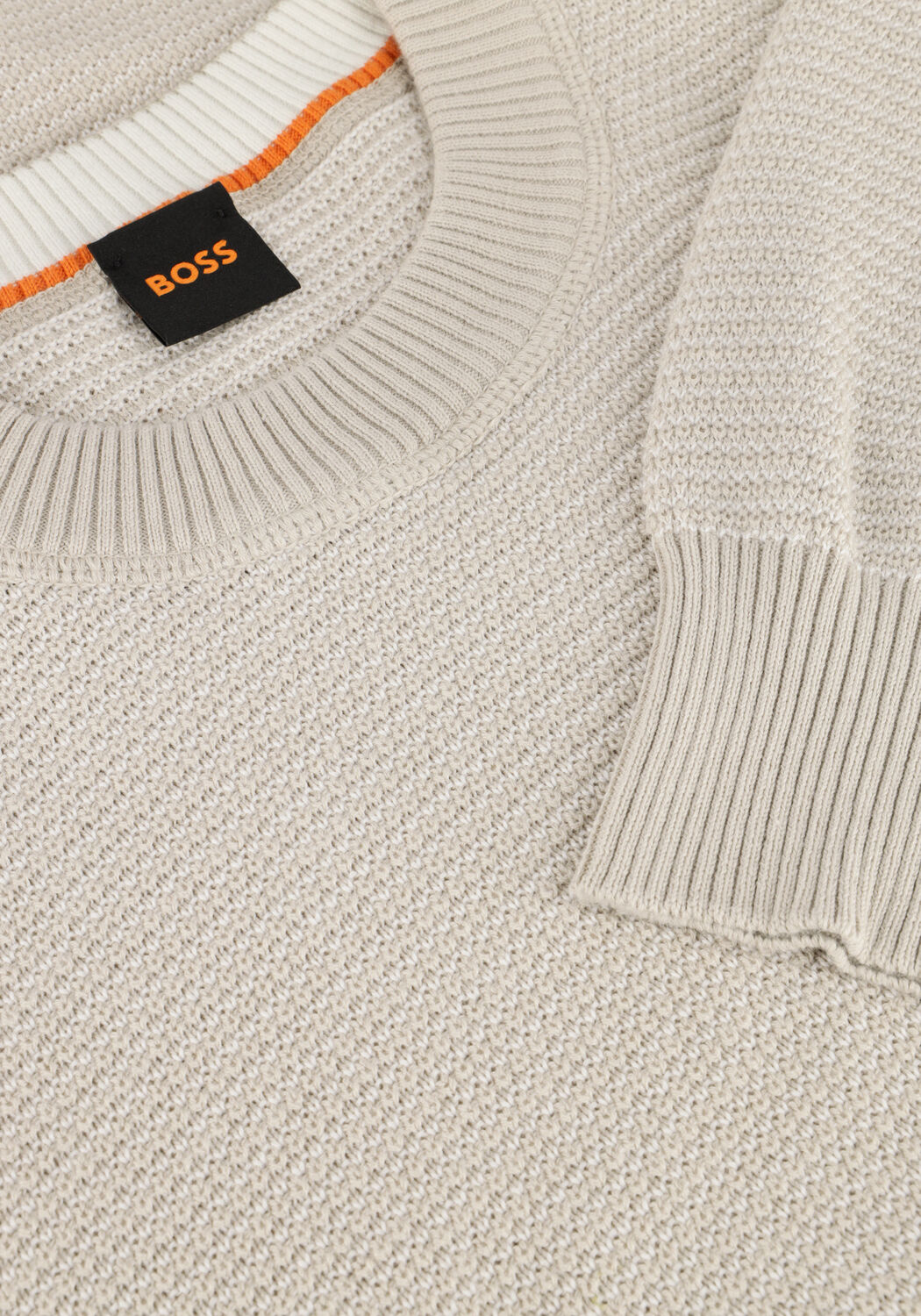 Beige BOSS ORANGE Pullover AMERCURY - large