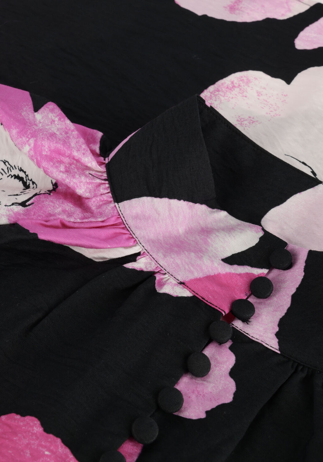 Schwarze SELECTED WOMEN Top SLFAURA LS BUTTONED TOP B - large