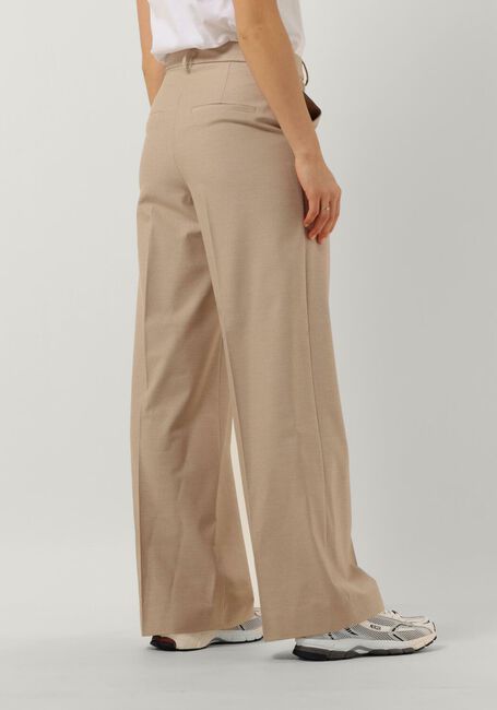 Beige SELECTED FEMME Hose SLFELIANA HW WIDE PANT N - large