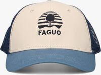 Blaue FAGUO Kappe TRUCKER CAP HEADS COTTON