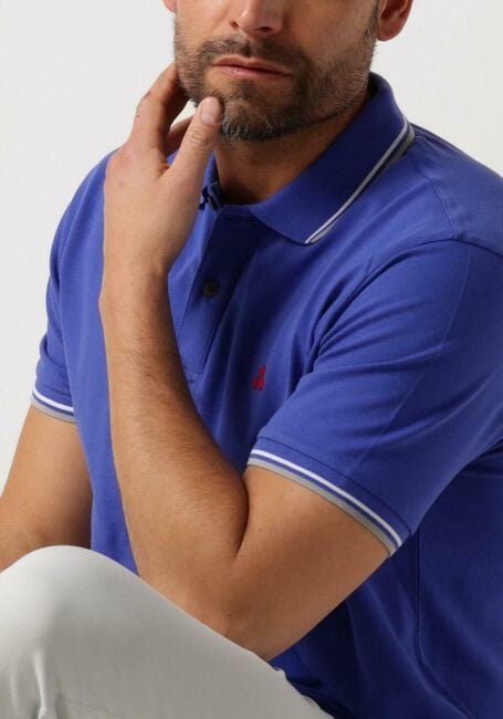 Blaue PEUTEREY Polo-Shirt NEW MEDINILLA STR 01 - large
