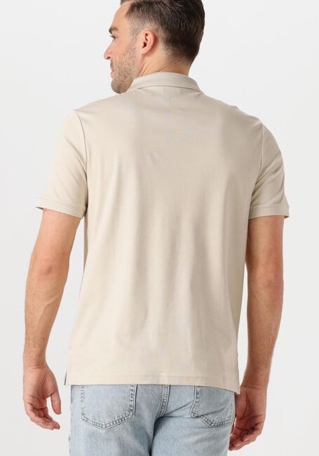 Beige CALVIN KLEIN Polo-Shirt LIQUID TOUCH WELT ZIP POLO - large