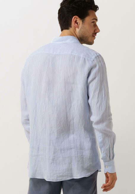 Hellblau PROFUOMO Casual-Oberhemd SHIRT X-CUTAWAY SC LINNEN - large