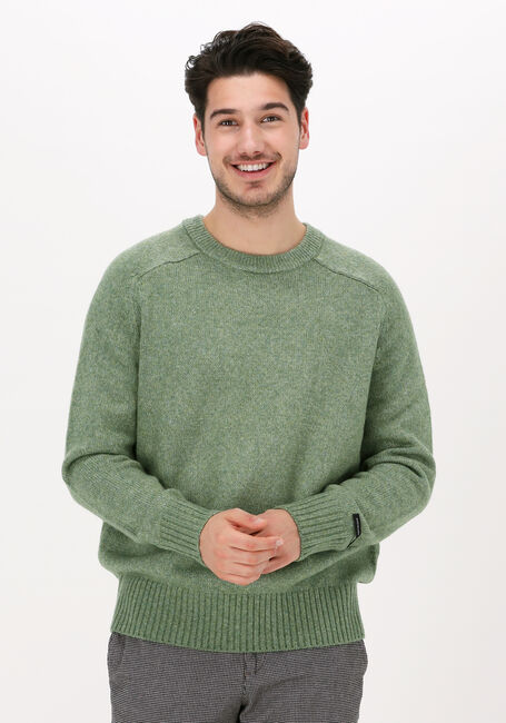 Grüne SCOTCH & SODA Pullover 164000 - RELAXED CREWNECK PULL - large