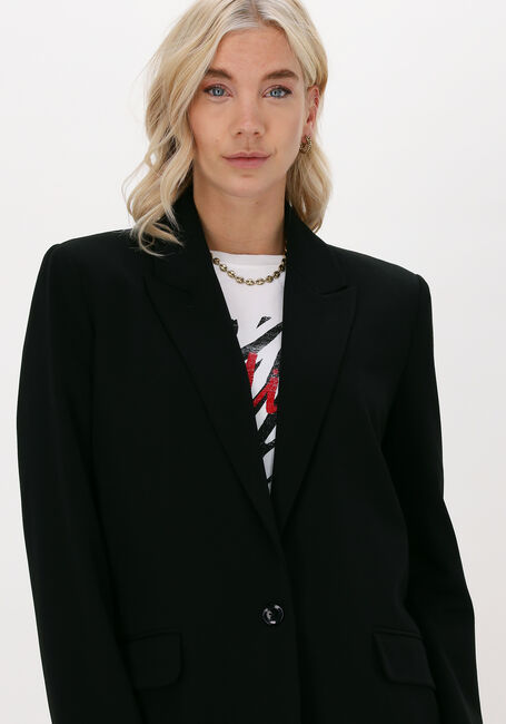Schwarze ALIX THE LABEL Blazer LADIES WOVEN ALIX PATCH BLAZER - large