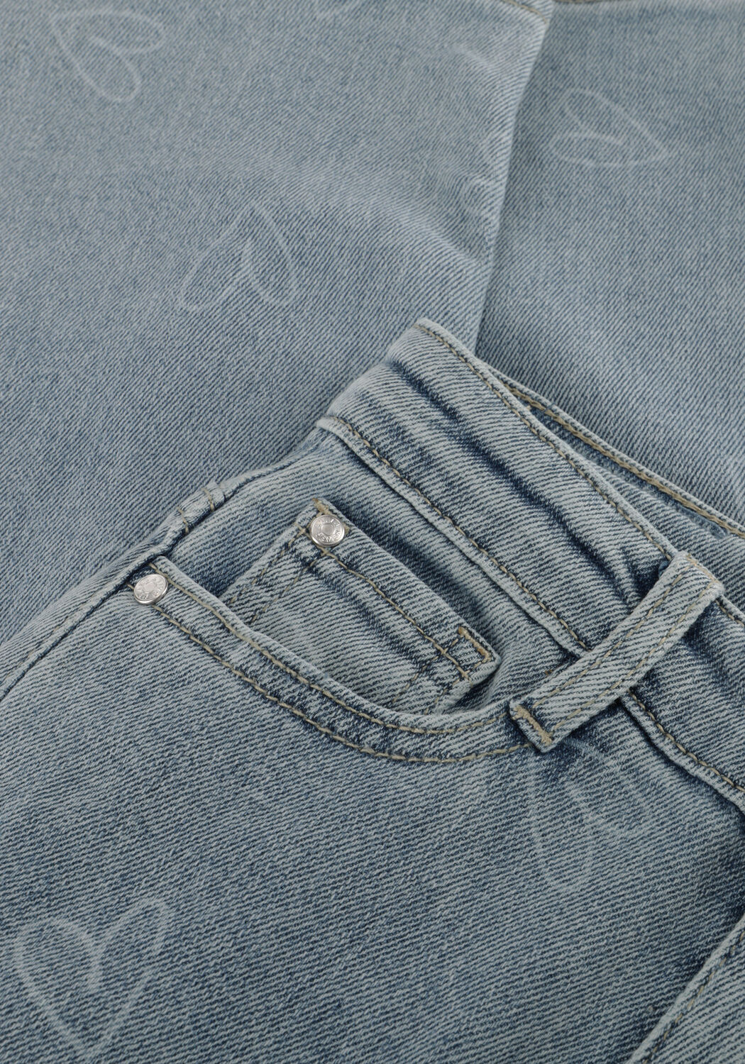 Hellblau DAILY7 Wide jeans 2300 WIDE FIT HEART - large