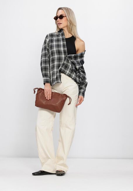 Graue HAUTE L'AMITI&Eacute; Blusen HAUTE CHECK SHIRT - large