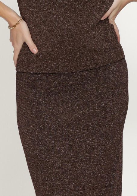 Braune SELECTED WOMEN Minirock SLWNORI MW KNEE SKIRT - large