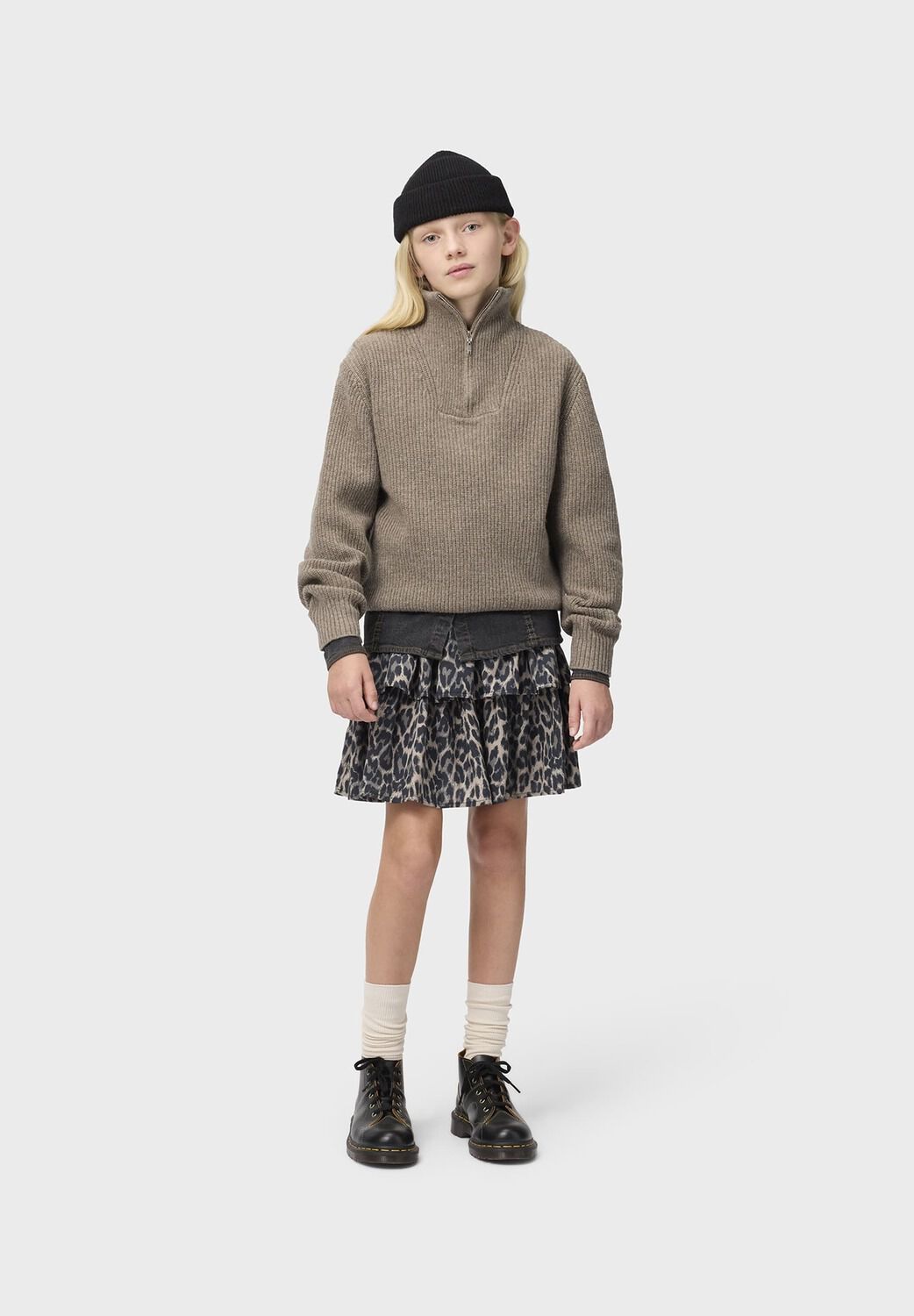 Taupe MOLO Pullover GRETTA - large