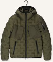 Olive NATIONAL GEOGRAPHIC Wattierte Jack HOODED JACKET Olive NATIONAL GEOGRAPHIC Wattierte Jack HOODED JACKET - medium