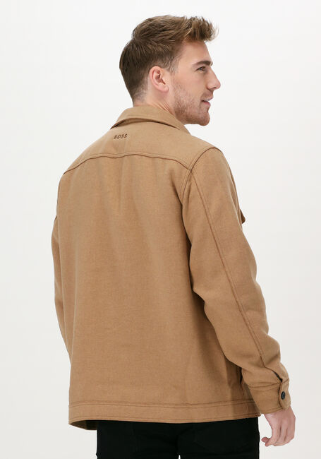 Camelfarbene BOSS Overshirt LOM_1 10230794 - large