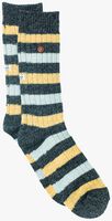 Schwarze ALFREDO GONZALES Socken TWISTED WOOL STRIPE - medium