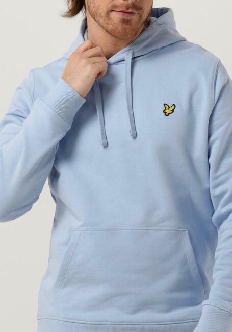 Hellblau LYLE & SCOTT Pullover & Cardigans PULLOVER HOODIE - large