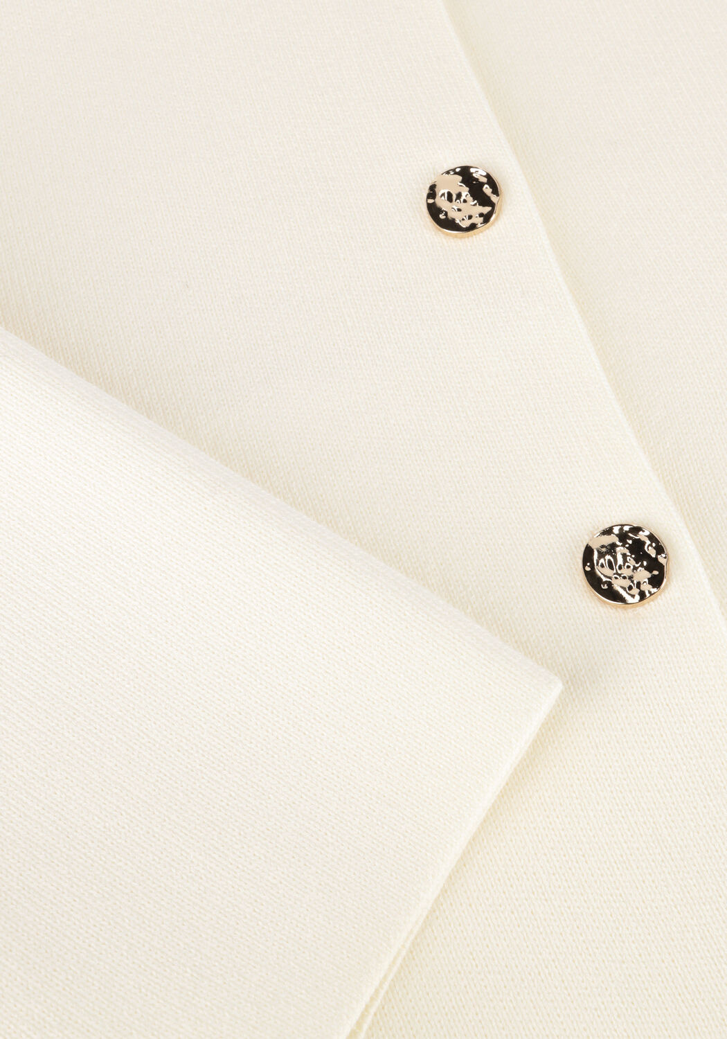 Wei&szlig;e NEO NOIR Strickjacke LIMI SMOOTH KNIT CARDIGAN - large