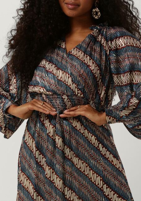 Mehrfarbige/Bunte IBANA Maxikleid DONNA PRINT LUREX - large