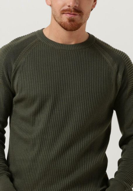 Grüne G-STAR RAW Pullover 3D BIKER R KNIT - large