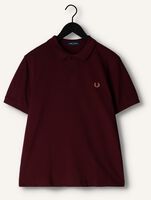 Bordeaux FRED PERRY Polo-Shirt PLAIN FRED PERRY SHIRT Bordeaux FRED PERRY Polo-Shirt PLAIN FRED PERRY SHIRT - medium