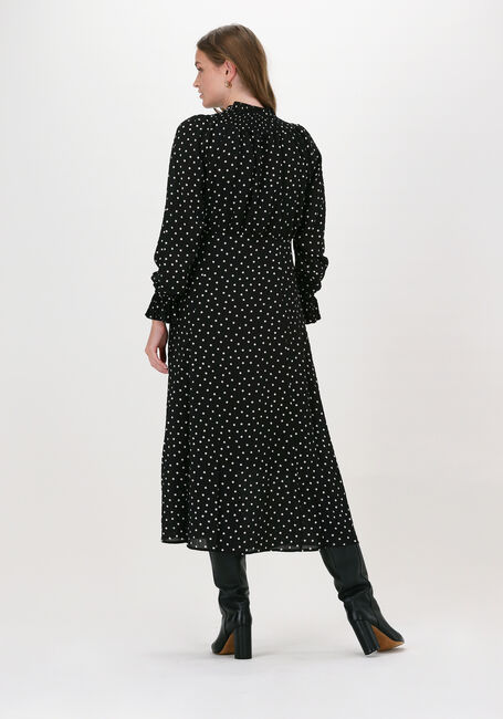 Schwarze LEVETE ROOM Midikleid PAM 1 DRESS - large