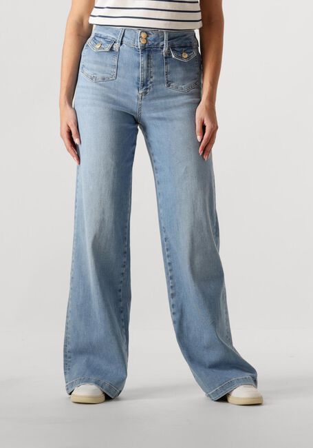 Hellblau MOS MOSH Straight leg jeans MMCOLETTE GRENDEL JEANS - large
