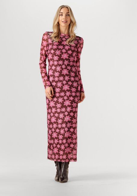 Braune YDENCE Maxikleid DRESS LAUREN - large