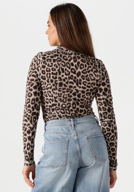 Braune CATWALK JUNKIE T-shirt LEOPARD LONG SLEEVE - large