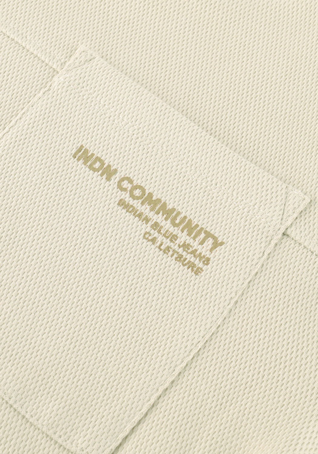 Beige INDIAN BLUE JEANS T-shirt LOOSE FIT T-SHIRT STRUCTURE - large