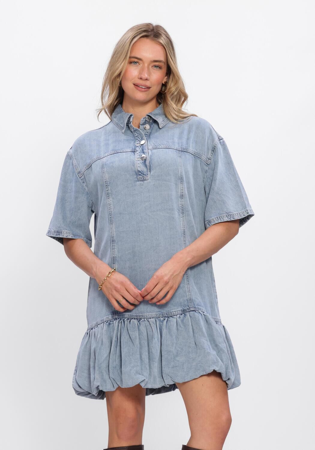 Blaue GESTUZ Minikleid GZSEA DRESS - large