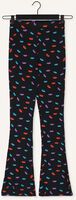 Schwarze COLOURFUL REBEL Schlaghose LIPS PEACHED FLARE PANTS Schwarze COLOURFUL REBEL Schlaghose LIPS PEACHED FLARE PANTS - medium