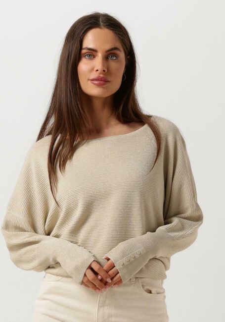 Sand NUKUS Top BATWING PULLOVER LUREX - large