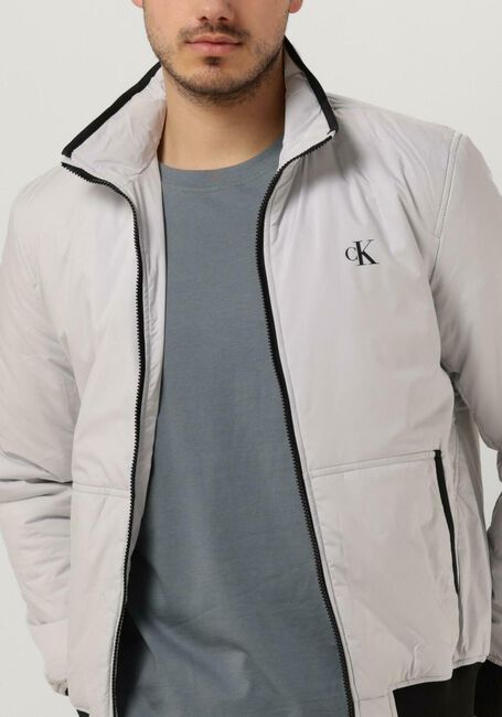 Hellgrau CALVIN KLEIN Jack PADDED HARRINGON JACKET - large