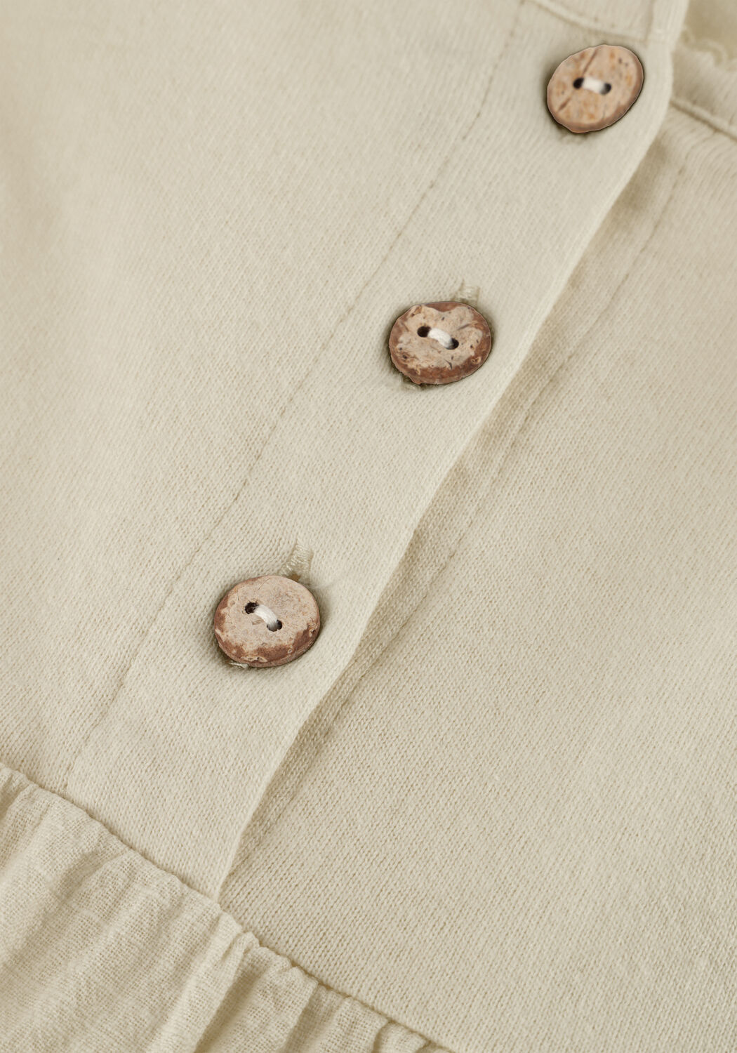 Ecru PLAY UP Minikleid MIXED DRESS - large